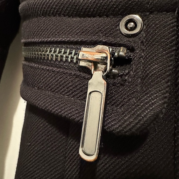 Black Vero Moda Sructured Fall Coat - Size XS - Picture 5 of 6